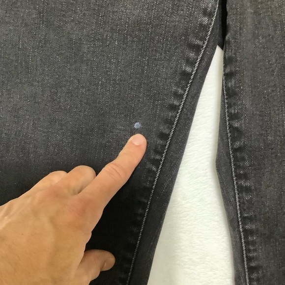 Levi’s 505 Women’s Straight Leg Black Jeans Size 12 Short - Picture 6 of 9